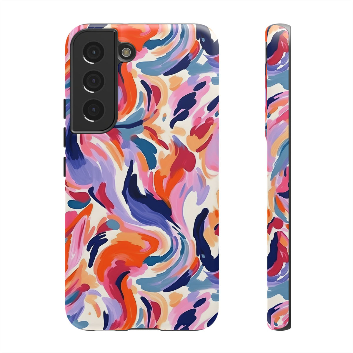 Abstract Painting Design Phone Case – Modern Art-Inspired Phone Cover 3