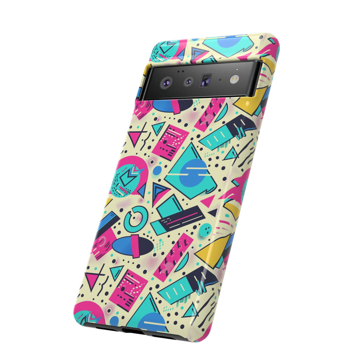 Retro 80s Seamless Phone Case – Vintage Style Meets Modern Protection 087