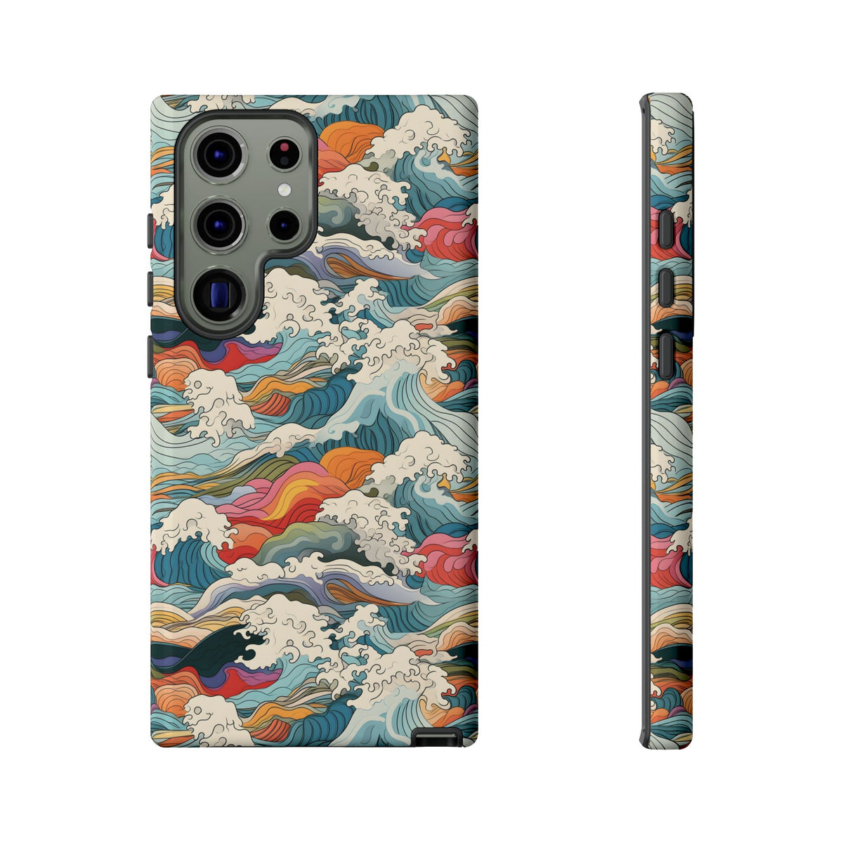 Japanese Waves Phone Case – Embrace Timeless Elegance with Classic Design 2