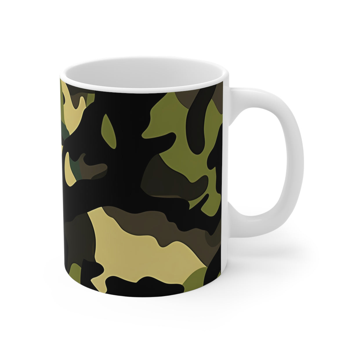 All-Over Camouflage Pattern Coffee Mug 107