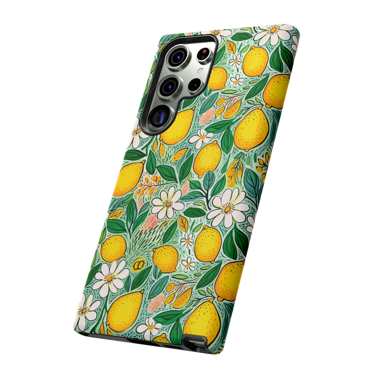 Cute Summer Lemons Phone Case – Refreshing Citrus Design for Your Phone 3