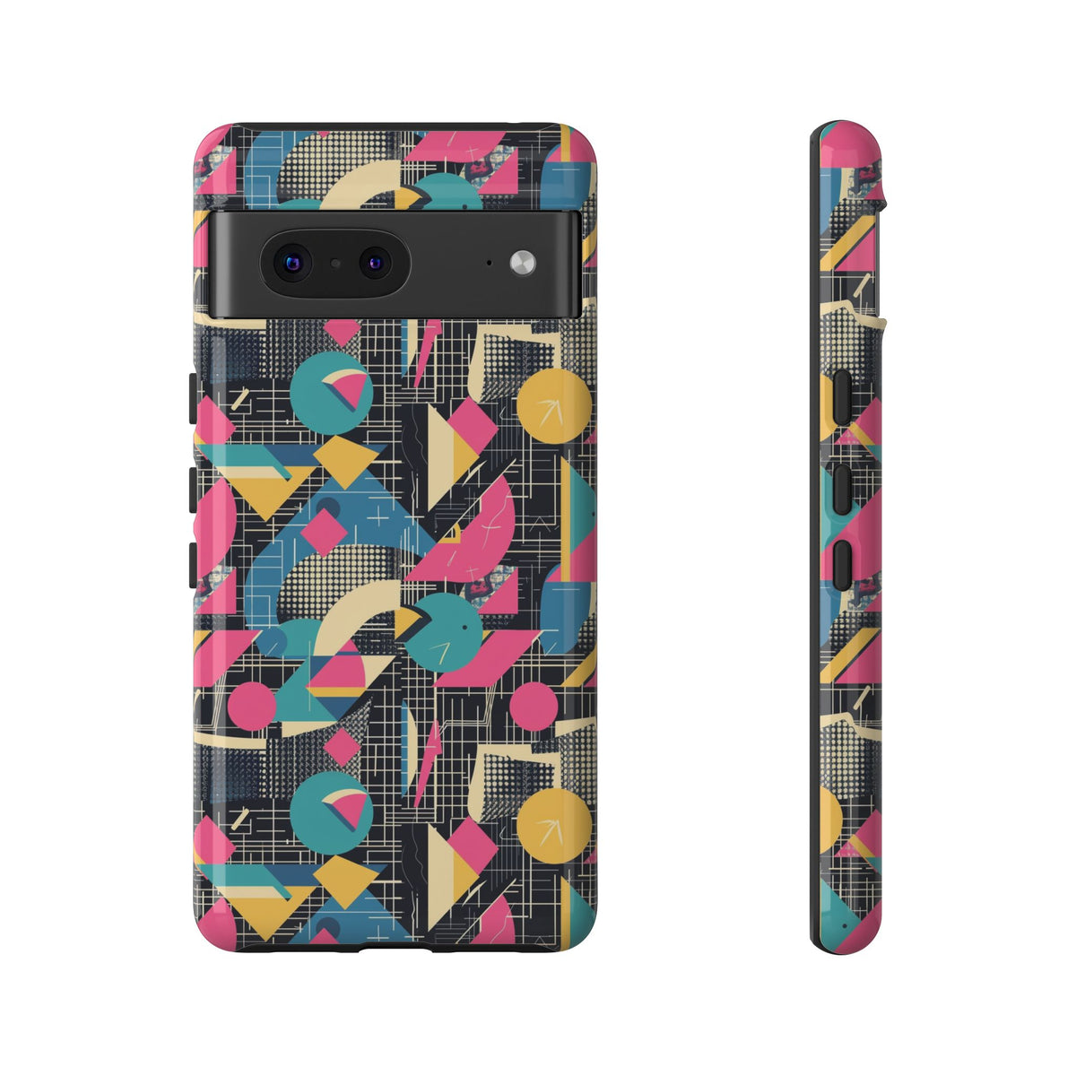 Retro 80s Seamless Phone Case – Vintage Style Meets Modern Protection 266