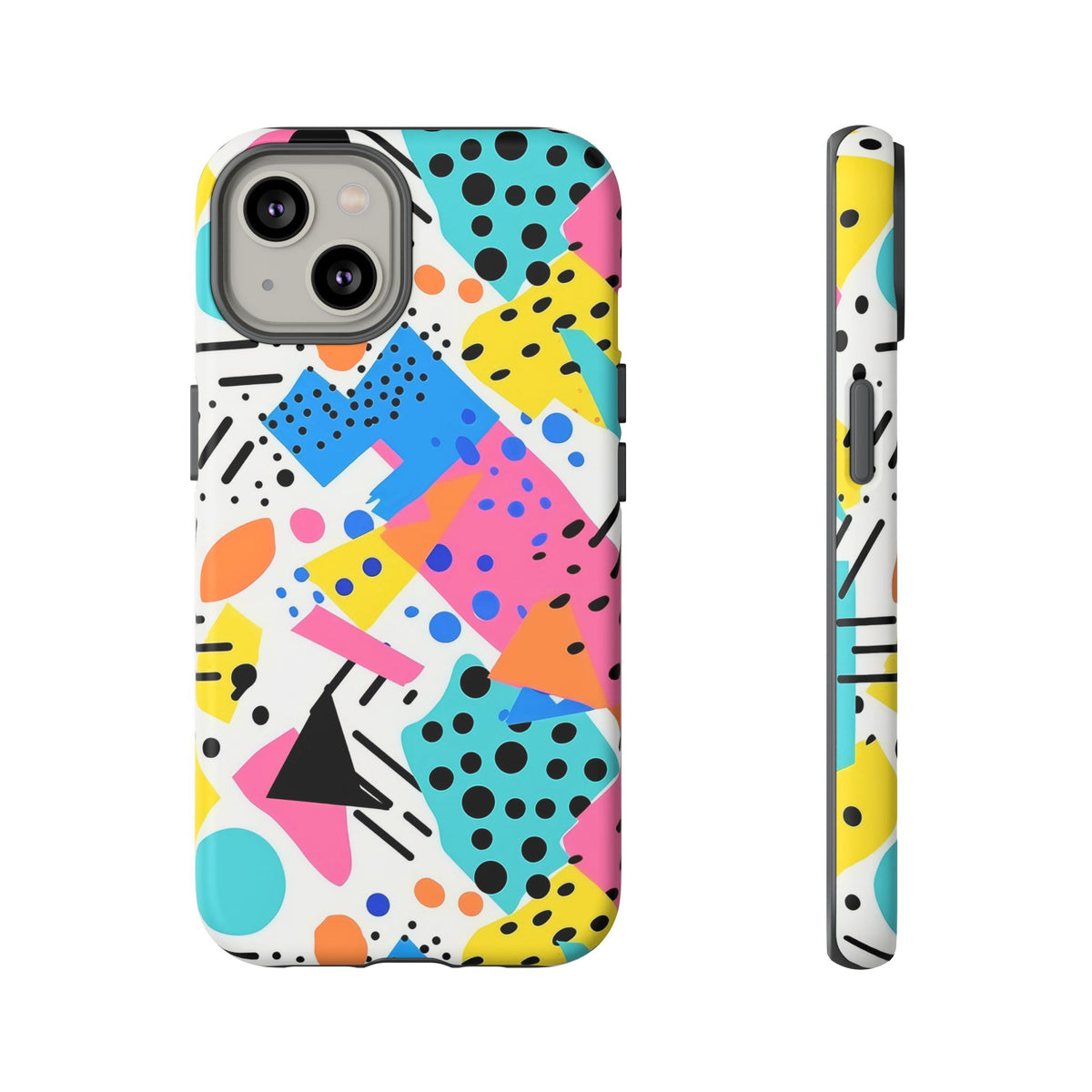 Bright Summer Memphis Design Phone Case – Vibrant and Playful Phone Cover