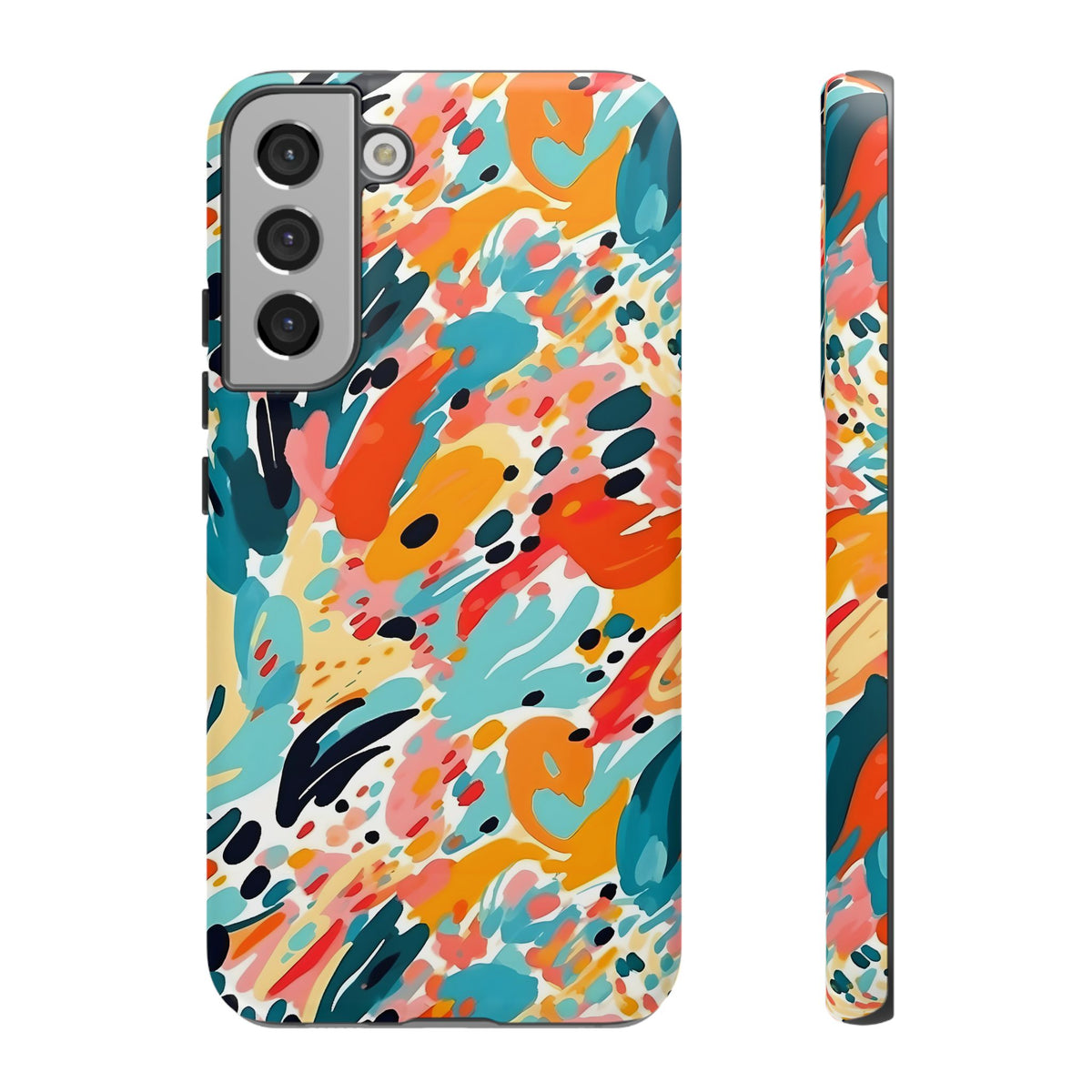 Abstract Painting Design Phone Case – Modern Art-Inspired Phone Cover 7