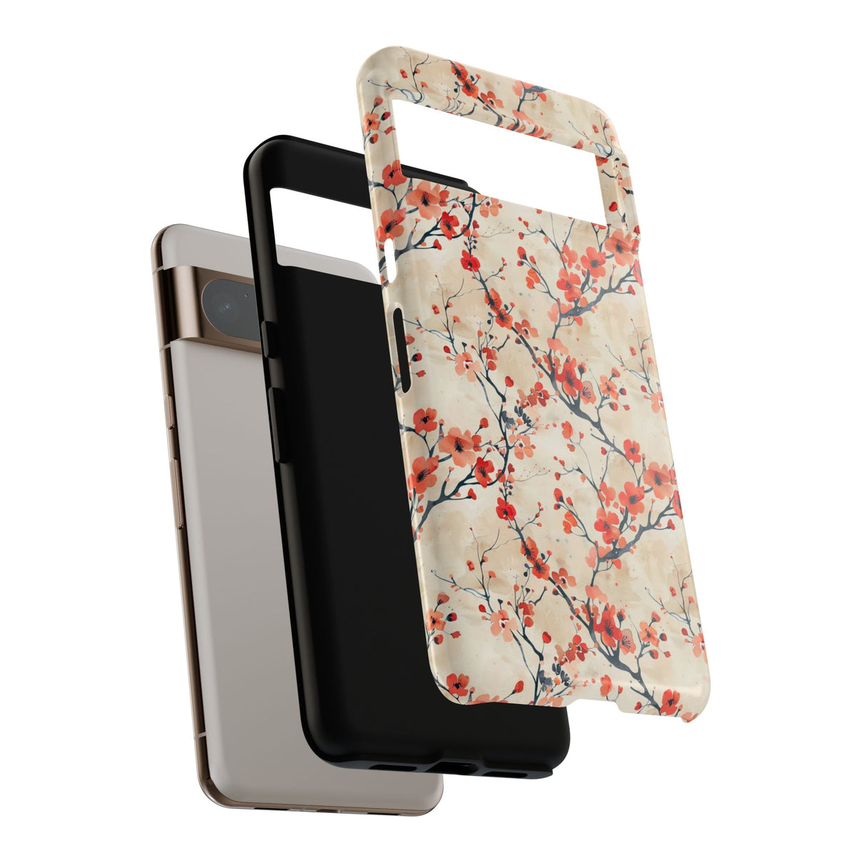 Japanese Pattern Phone Case – Elegant & Timeless Design for Your Phone 476