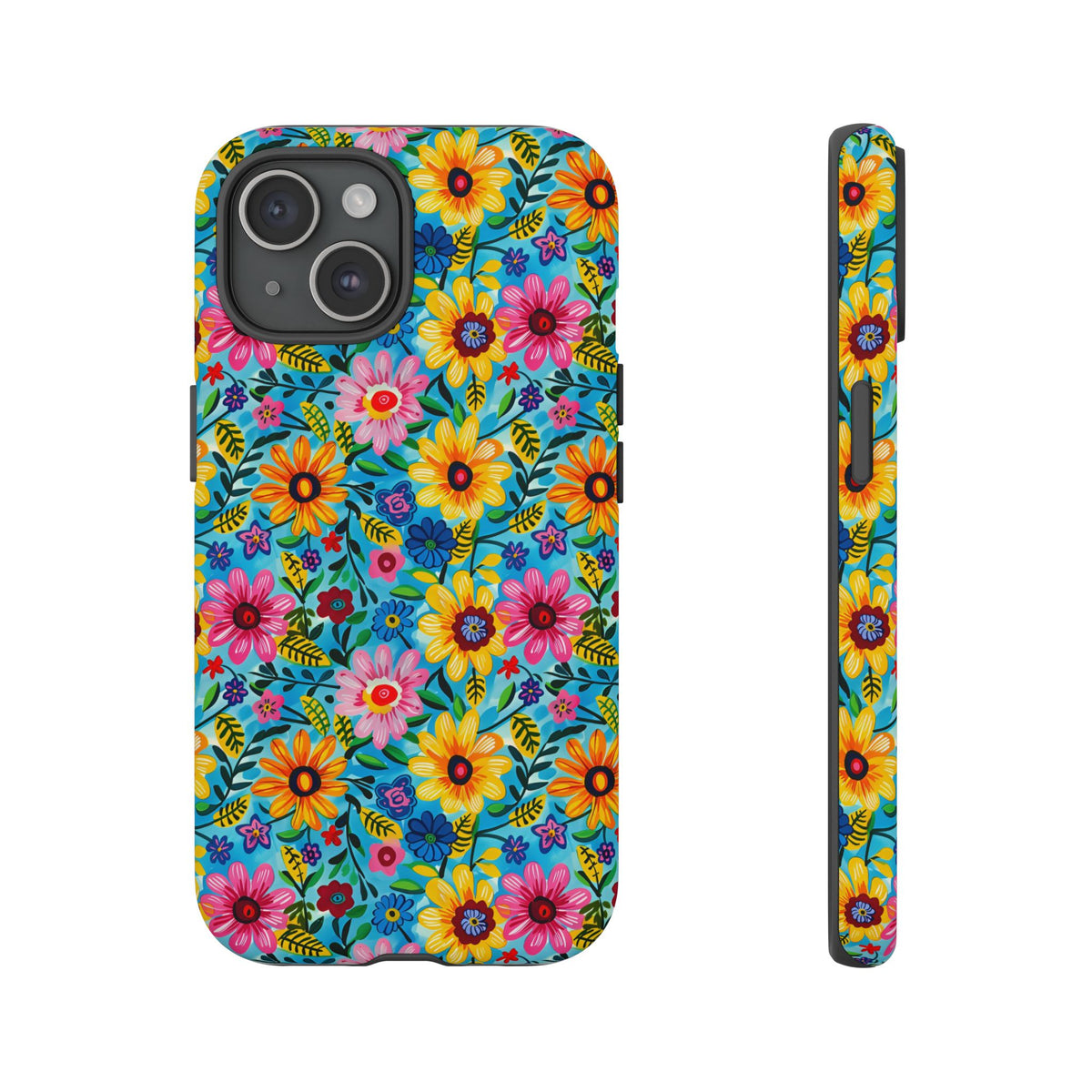 Frida Kahlo's Flower Phone Case – Artistic Elegance for Your Phone 9