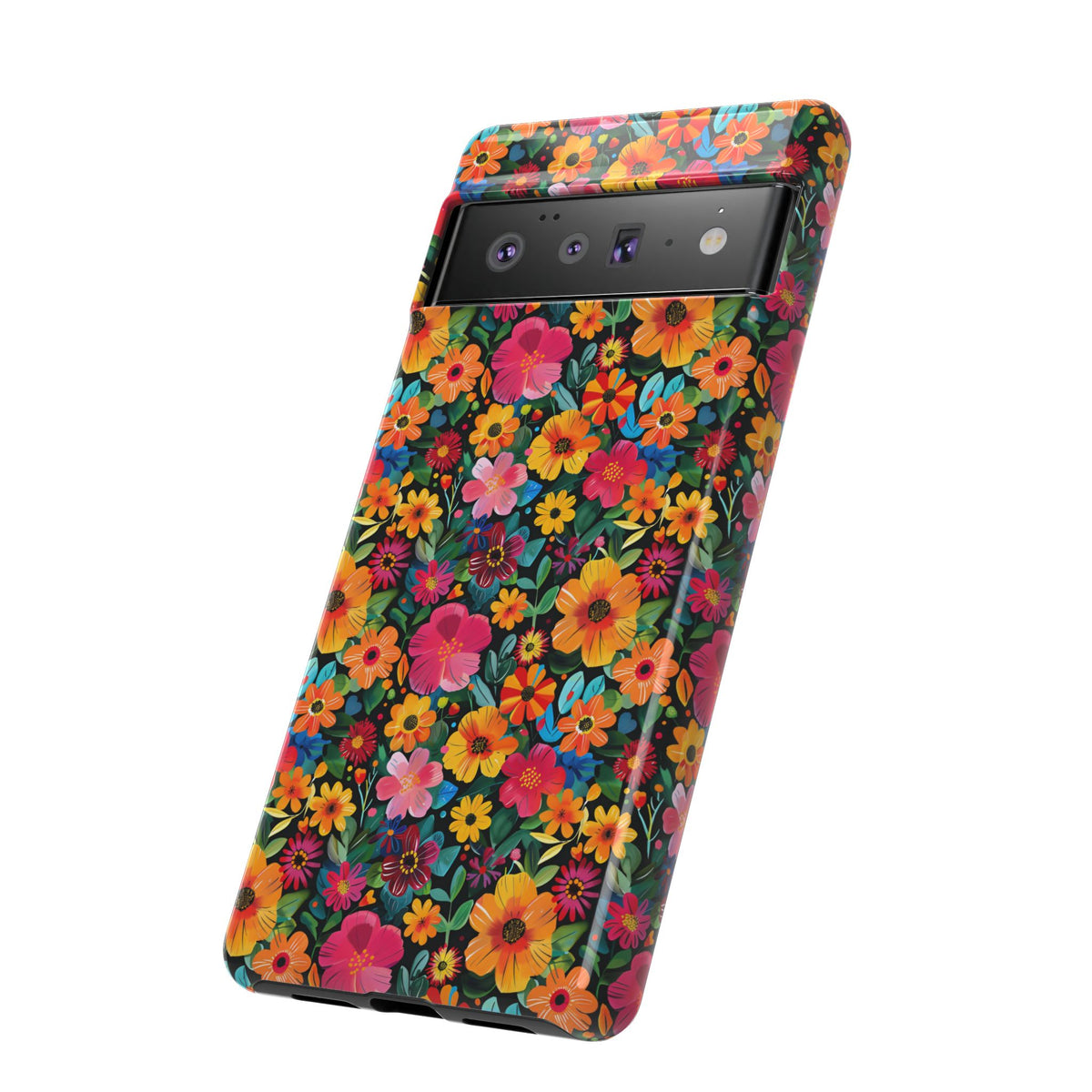 Frida Kahlo's Flower Phone Case – Artistic Elegance for Your Phone 8