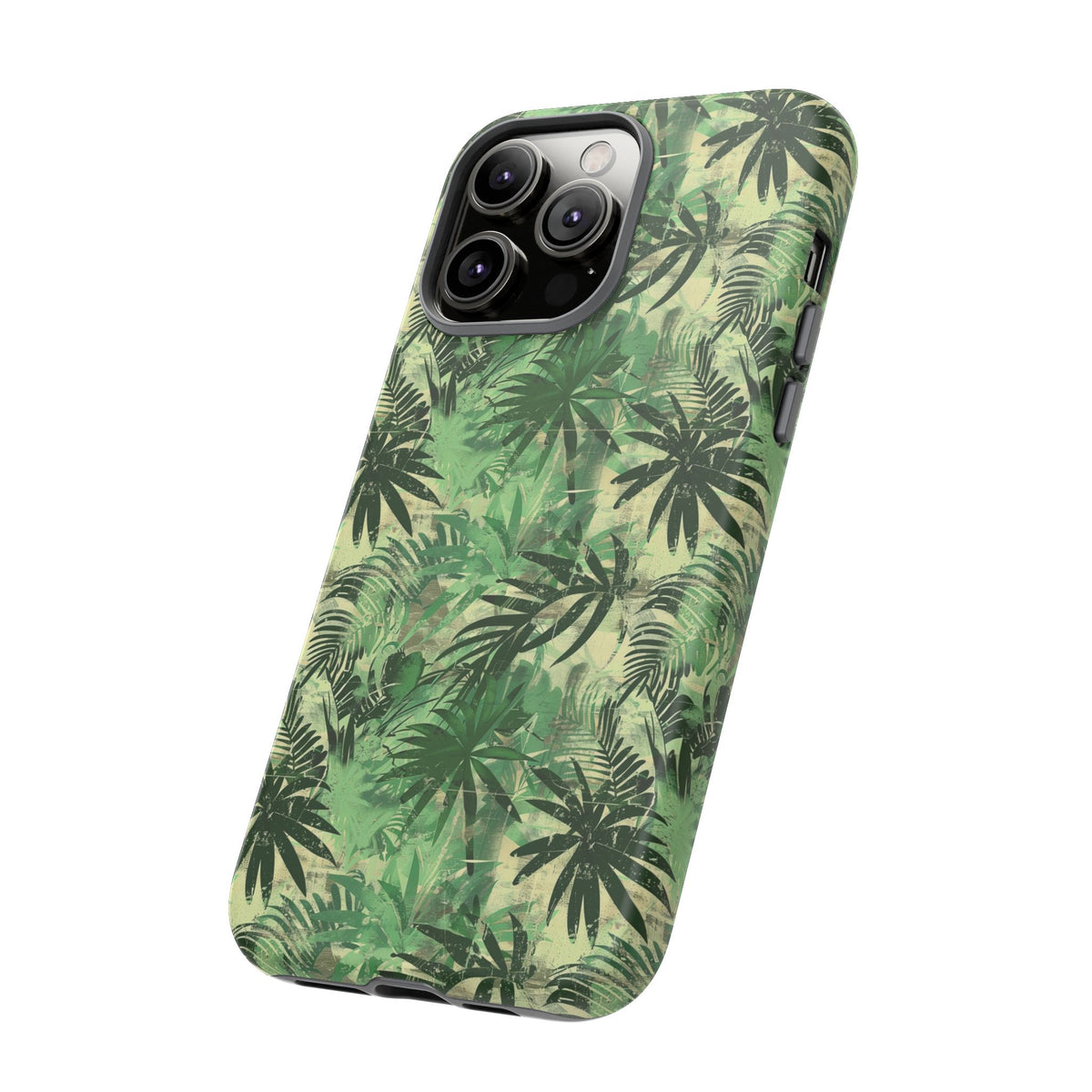 Jungle Pattern Phone Case – Exotic & Lush Design for Your Phone 336