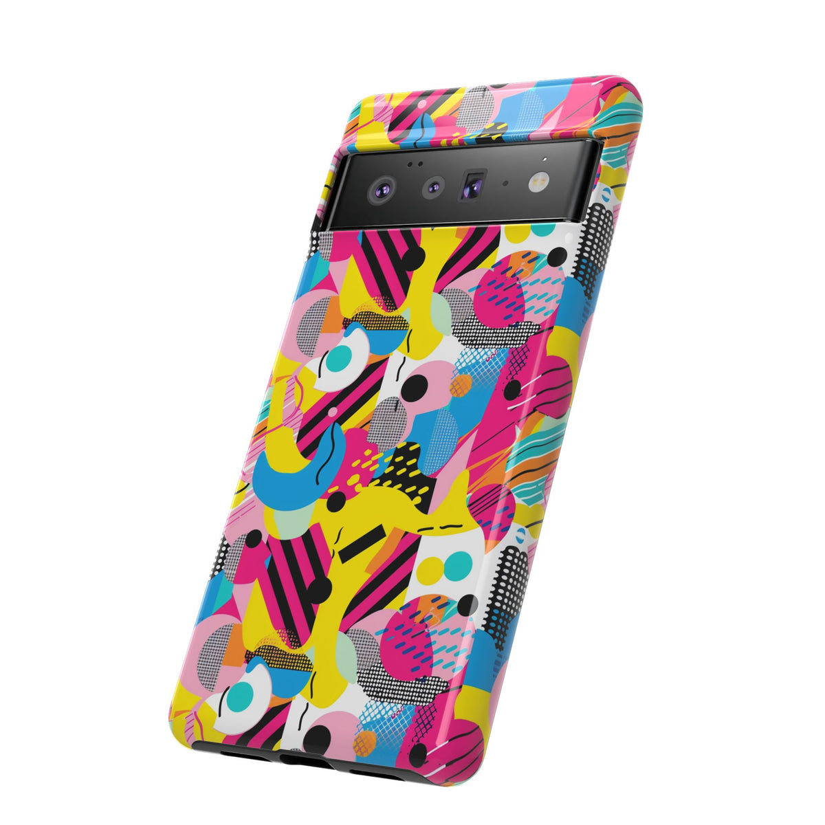 Retro 80s Seamless Phone Case – Vintage Style Meets Modern Protection 091