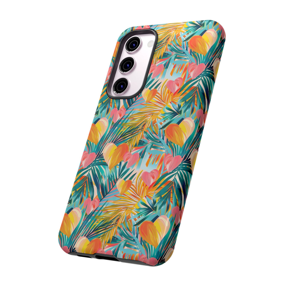 Heart Pattern Phone Case – Stylish & Loving Design for Your Device 824