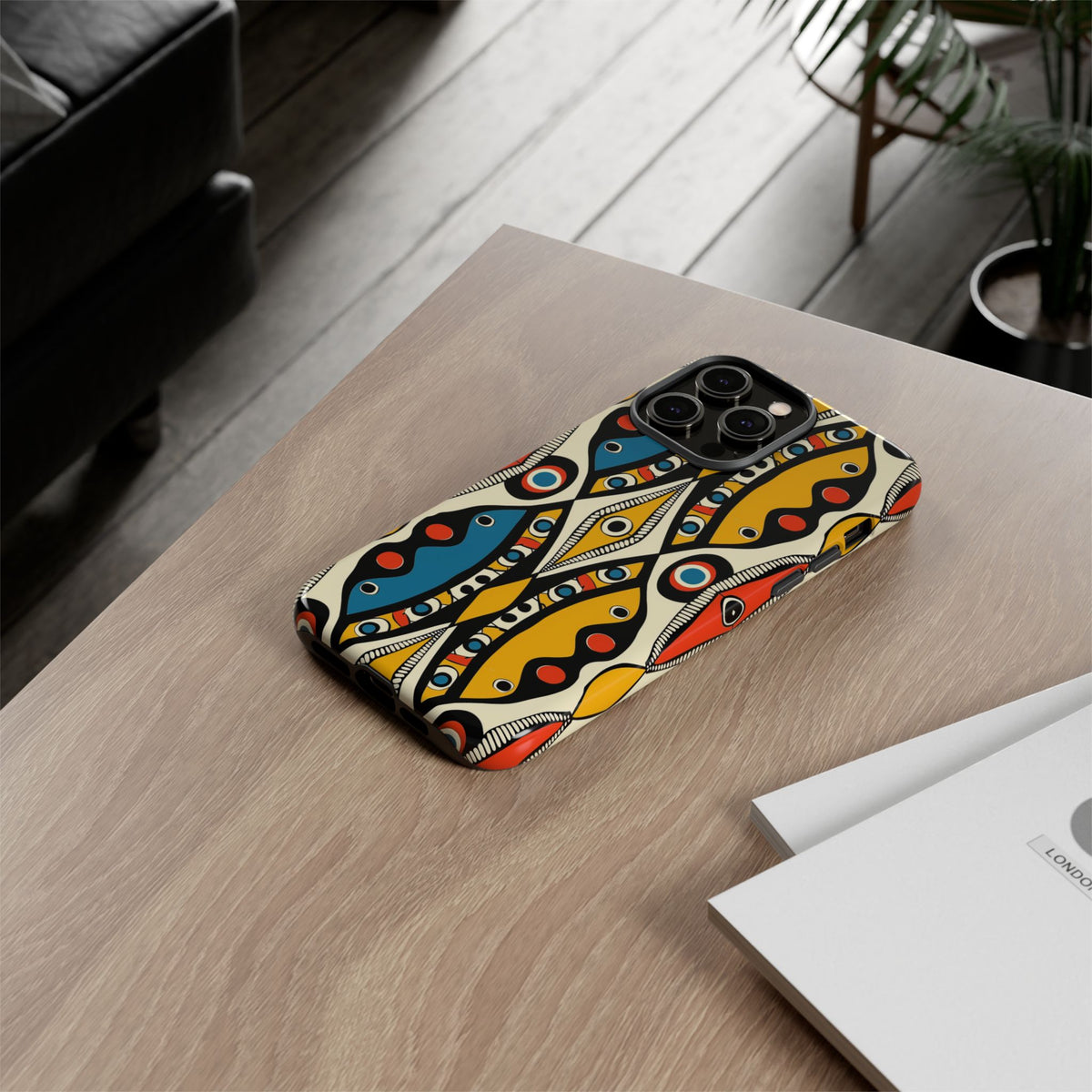 Stylish African Pattern Phone Case – Unique and Vibrant Protection 180