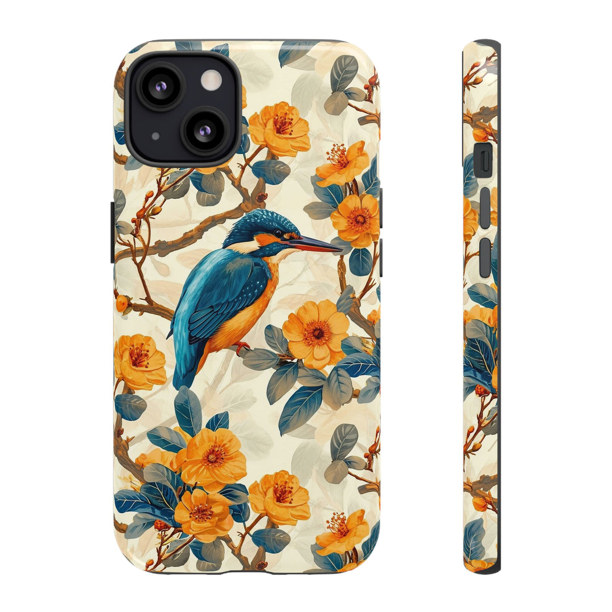 Birds Seamless Pattern Phone Case – Elegant and Timeless Avian Design