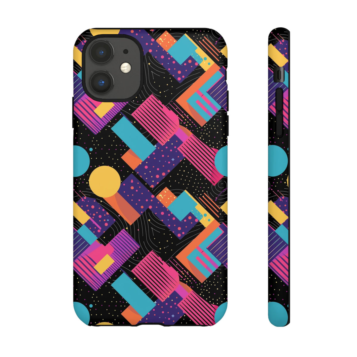 Retro 80s Seamless Phone Case – Vintage Style Meets Modern Protection 088