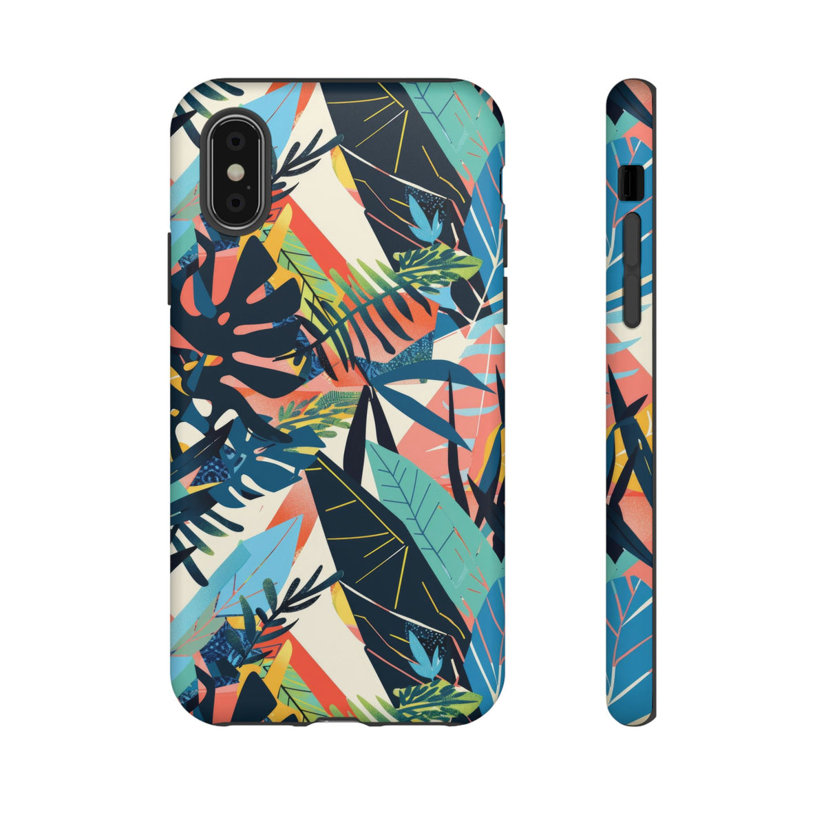 Jungle Collage Phone Case – Vibrant & Durable