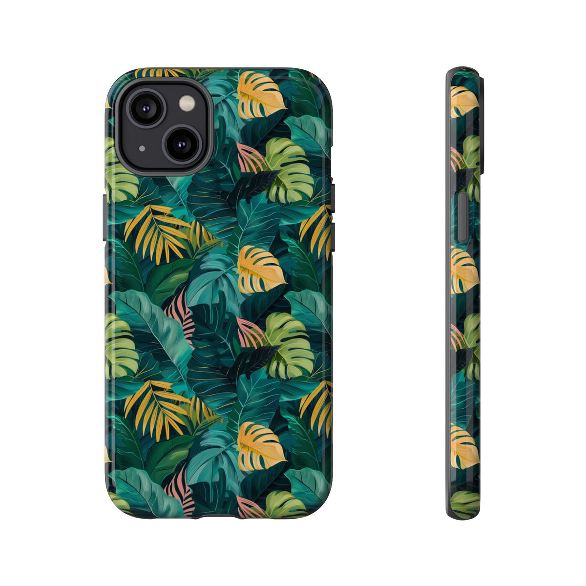 Jungle Pattern Phone Case – Exotic & Lush Design for Your Phone 337