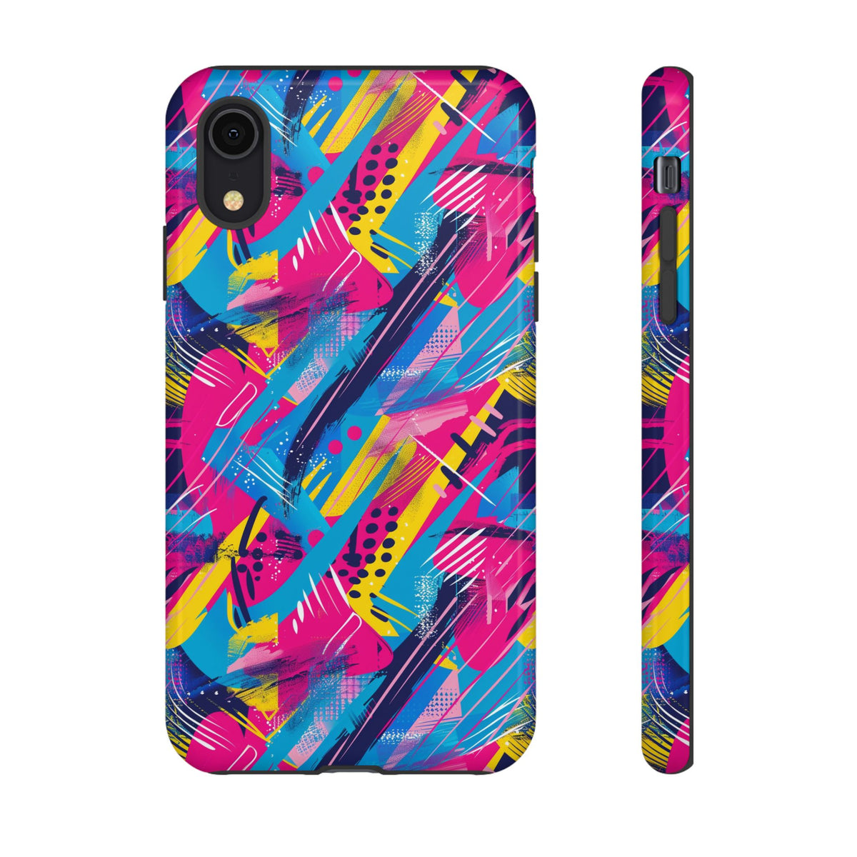 Retro 80s Seamless Phone Case – Vintage Style Meets Modern Protection 103