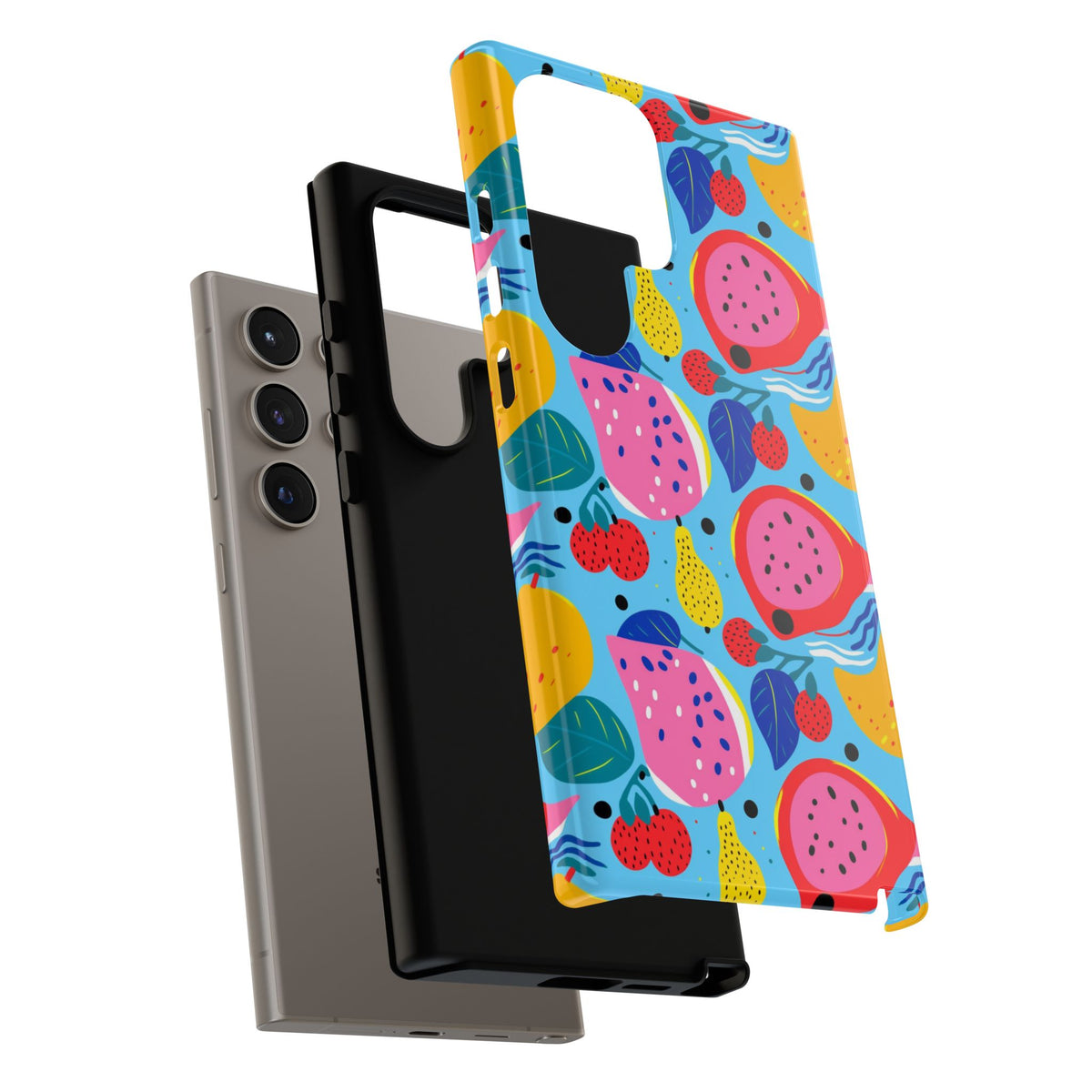 Fruit Pattern Phone Case – Vibrant & Fun Design for Your Smartphone 945