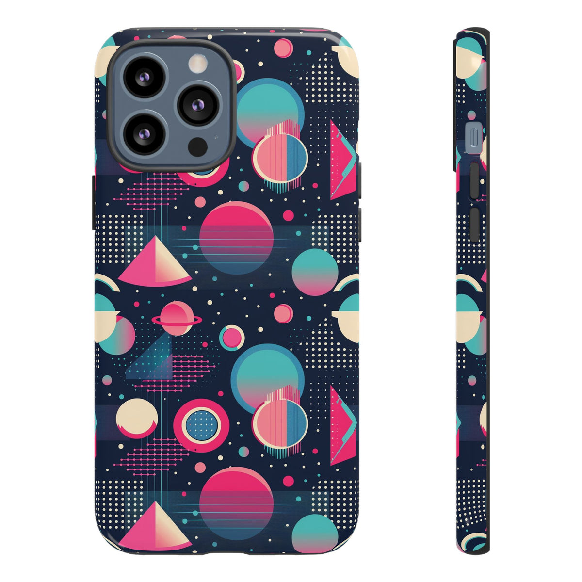 Retro 80s Seamless Phone Case – Vintage Style Meets Modern Protection 095