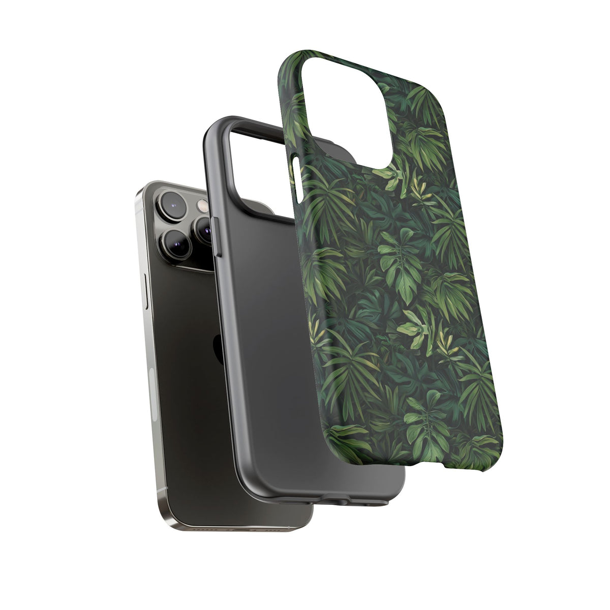 Jungle Pattern Phone Case – Exotic & Lush Design for Your Phone 322