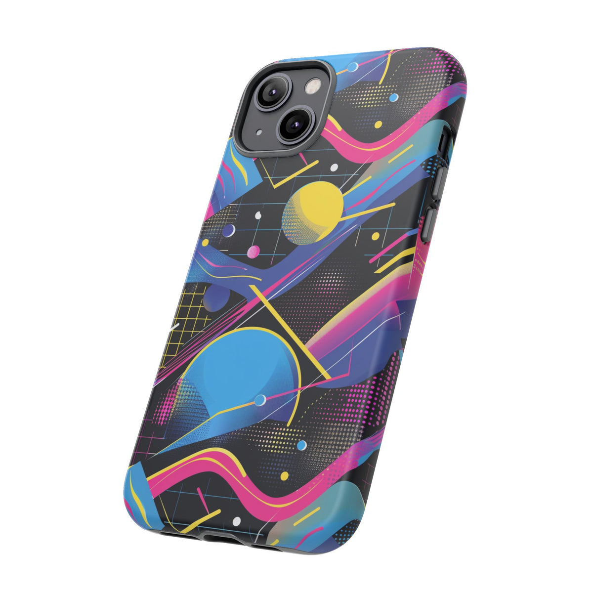 Retro 80s Seamless Phone Case – Vintage Style Meets Modern Protection 14