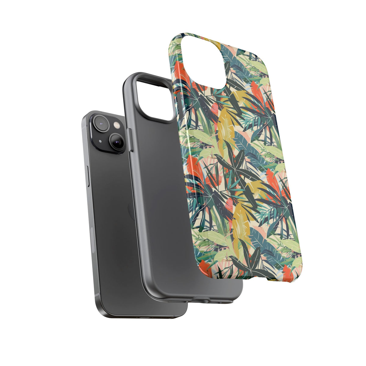 Jungle Pattern Phone Case – Exotic & Lush Design for Your Phone 349