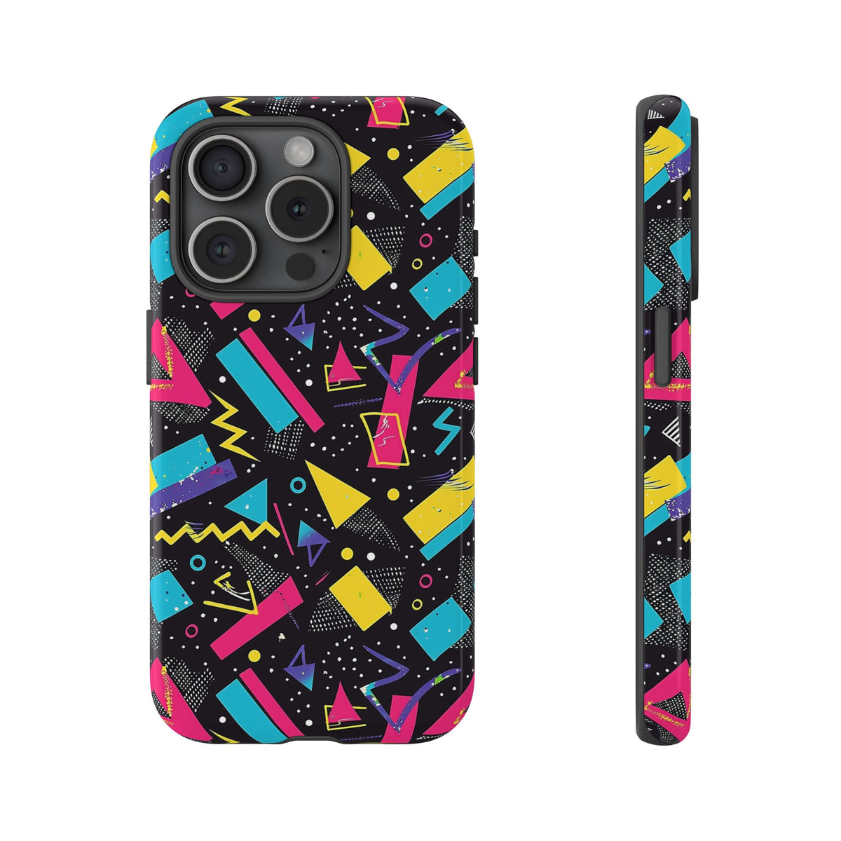 Retro 80s Seamless Phone Case – Vintage Style Meets Modern Protection 092