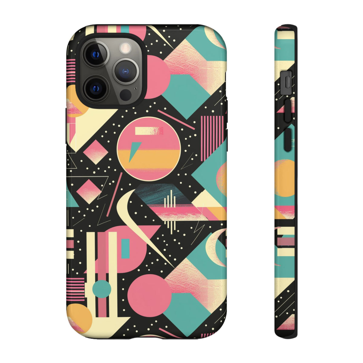 Retro 80s Seamless Phone Case – Vintage Style Meets Modern Protection 8