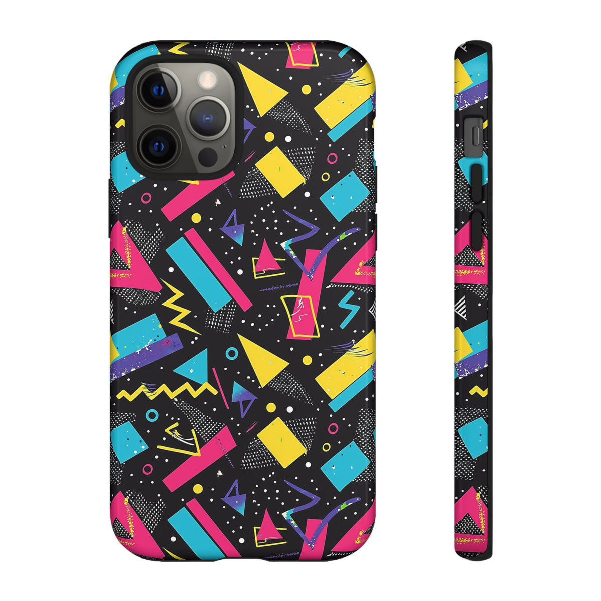 Retro 80s Seamless Phone Case – Vintage Style Meets Modern Protection 092