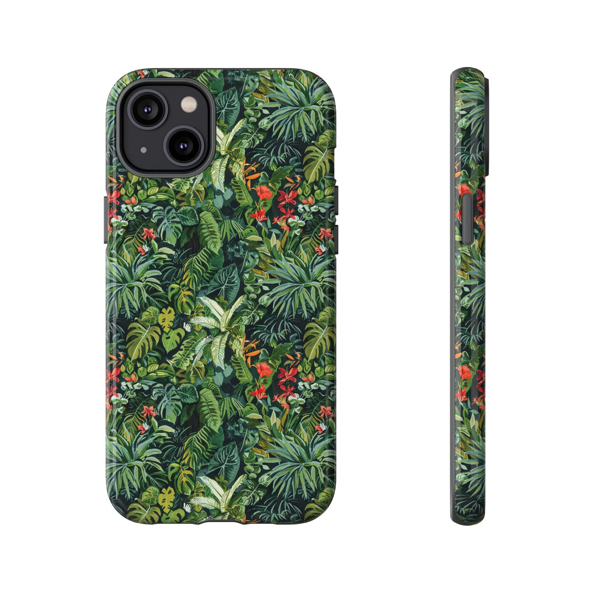 Jungle Pattern Phone Case – Exotic & Lush Design for Your Phone 323