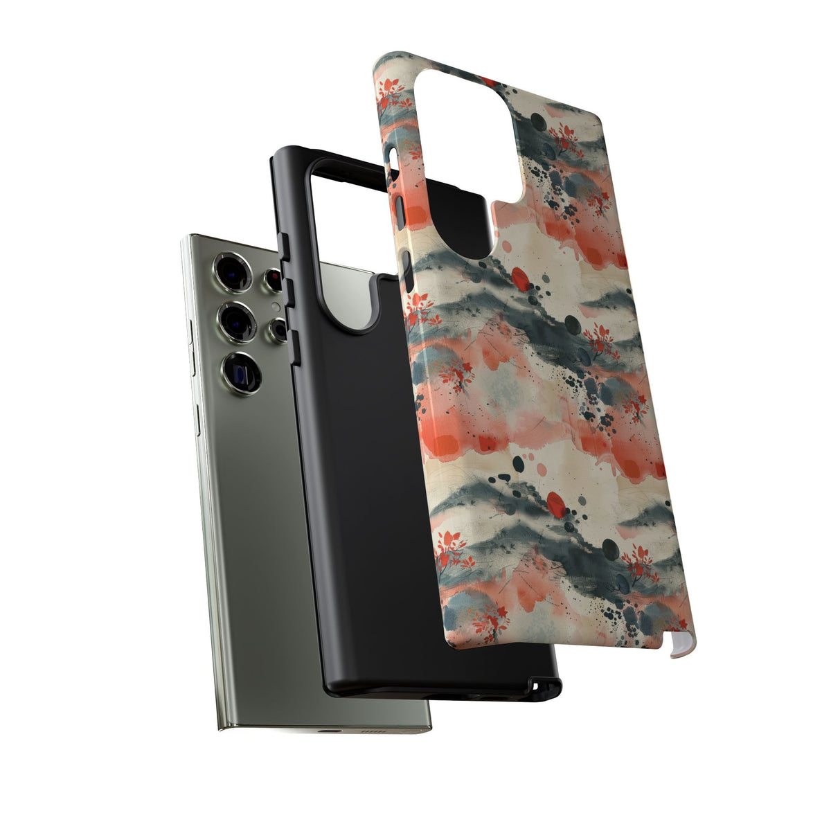 Japanese Pattern Phone Case – Elegant & Timeless Design for Your Phone 106