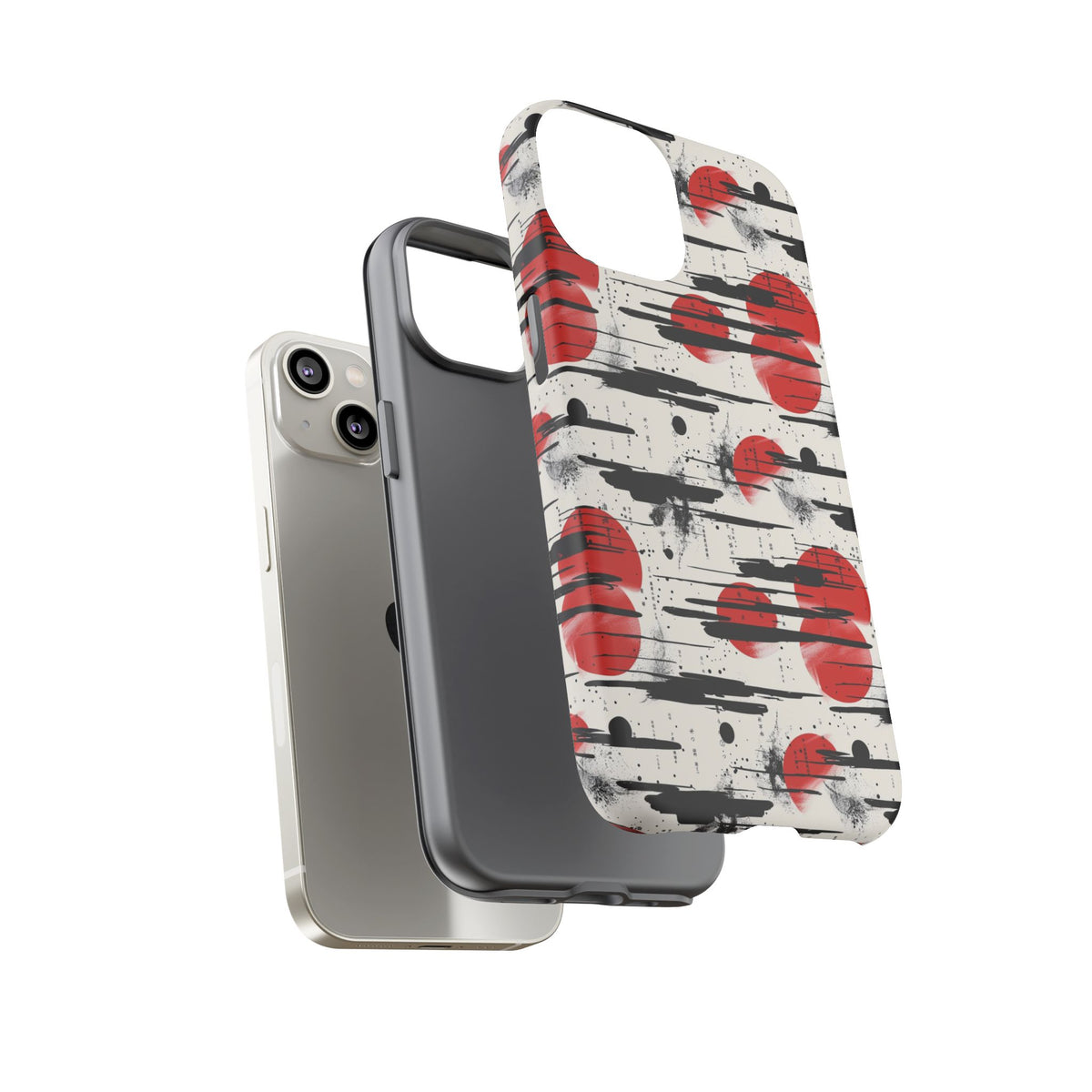 Japanese Pattern Phone Case – Elegant & Timeless Design for Your Phone 053