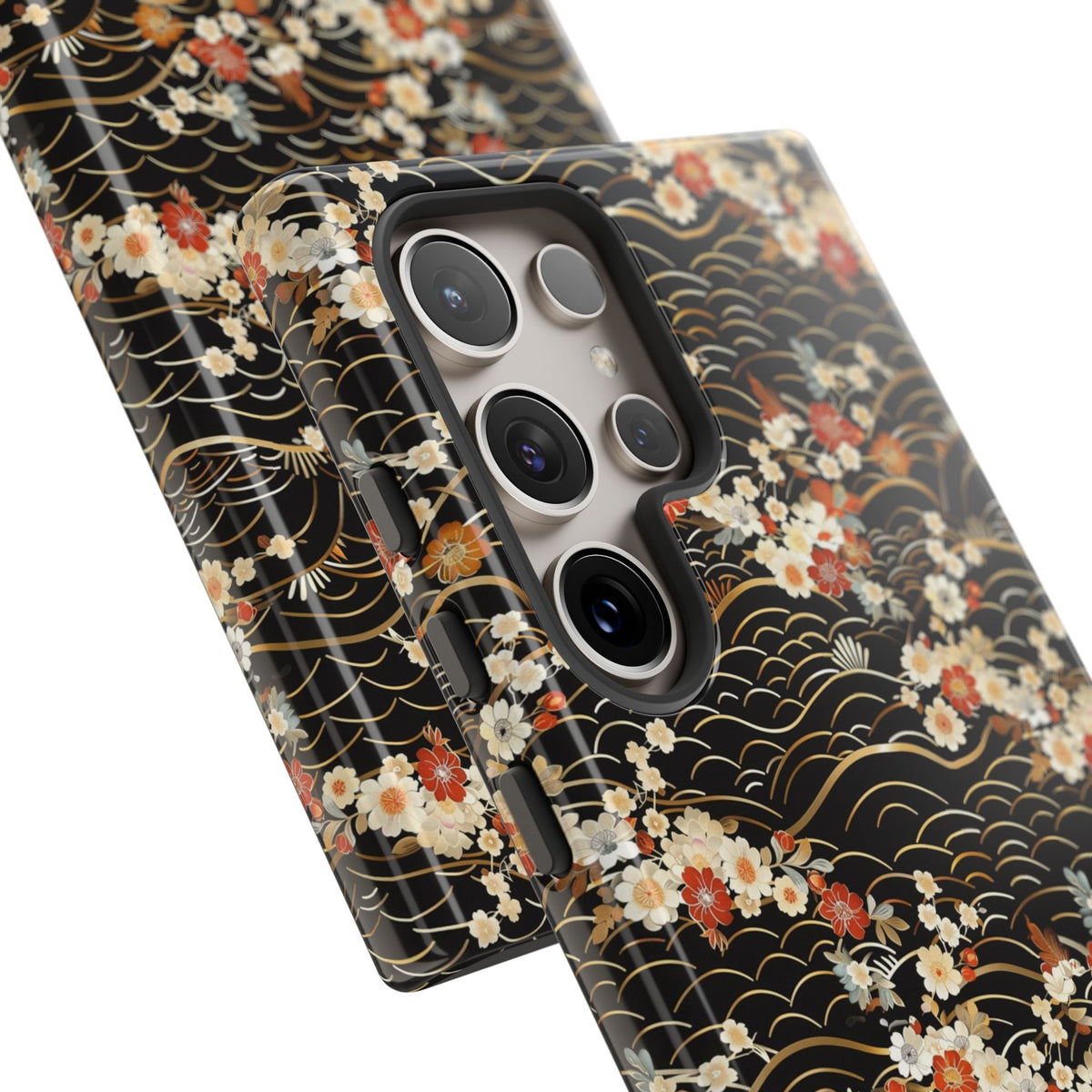 Japanese Pattern Phone Case – Elegant & Timeless Design for Your Phone 097