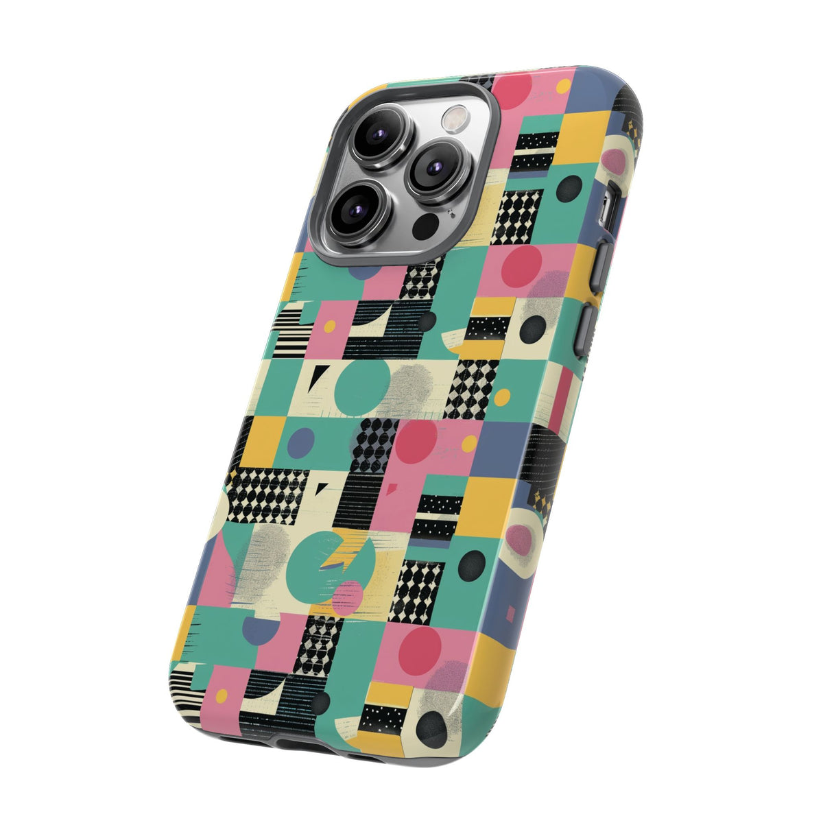 Retro 80s Seamless Phone Case – Vintage Style Meets Modern Protection 289