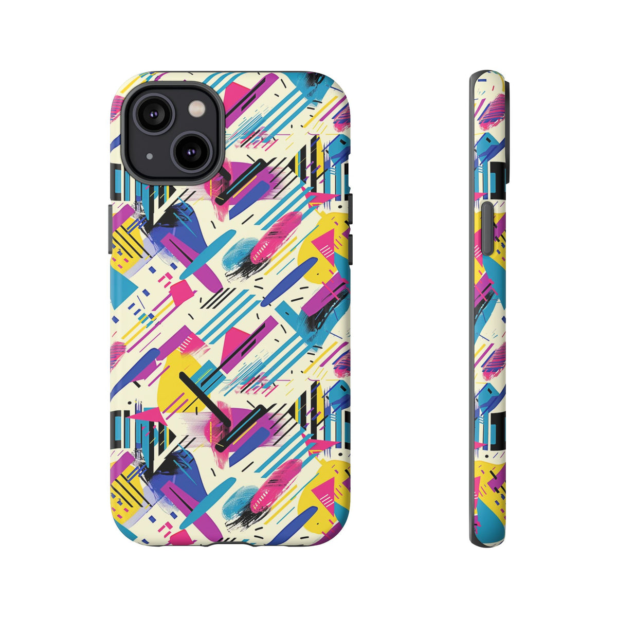 Retro 80s Seamless Phone Case – Vintage Style Meets Modern Protection 134