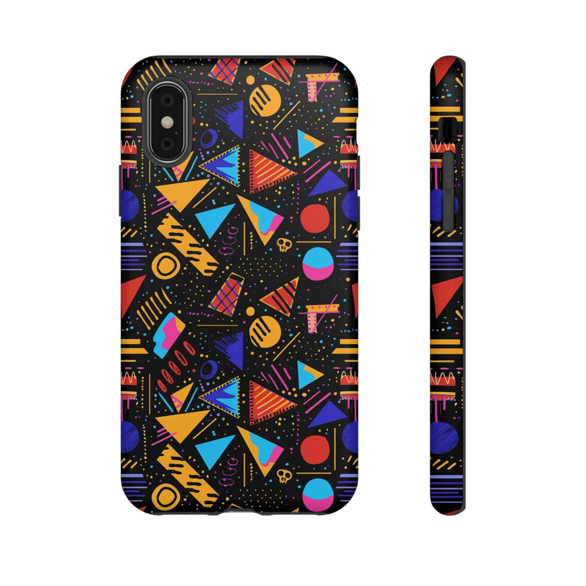 Retro 80s Seamless Phone Case – Vintage Style Meets Modern Protection 082