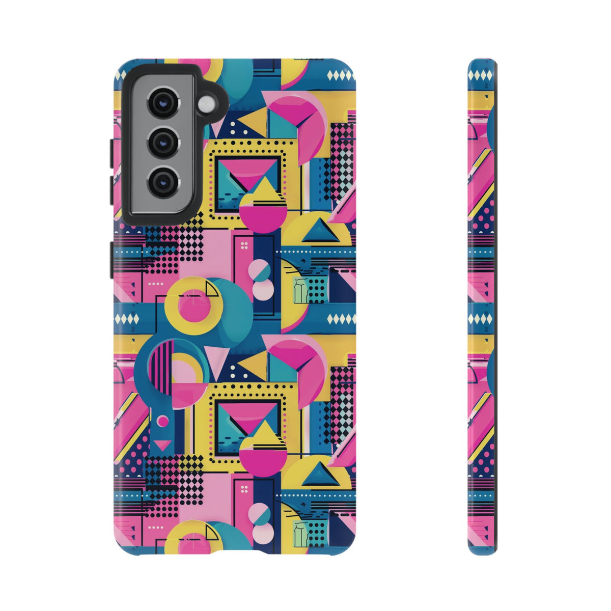 Retro 80s Seamless Phone Case – Vintage Style Meets Modern Protection 090