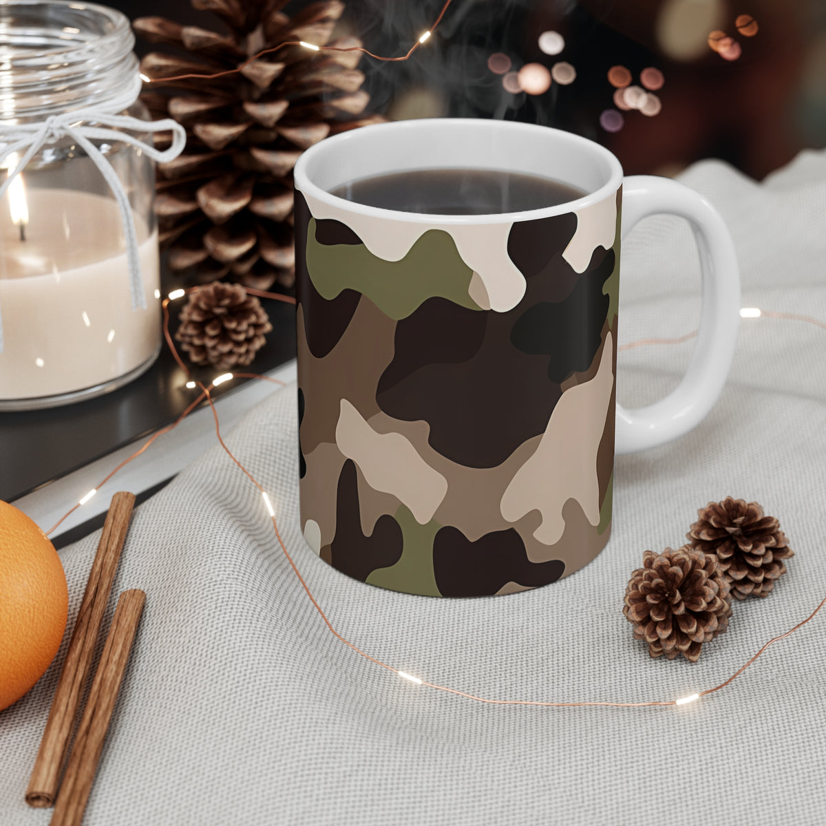 All-Over Camouflage Pattern Coffee Mug 243