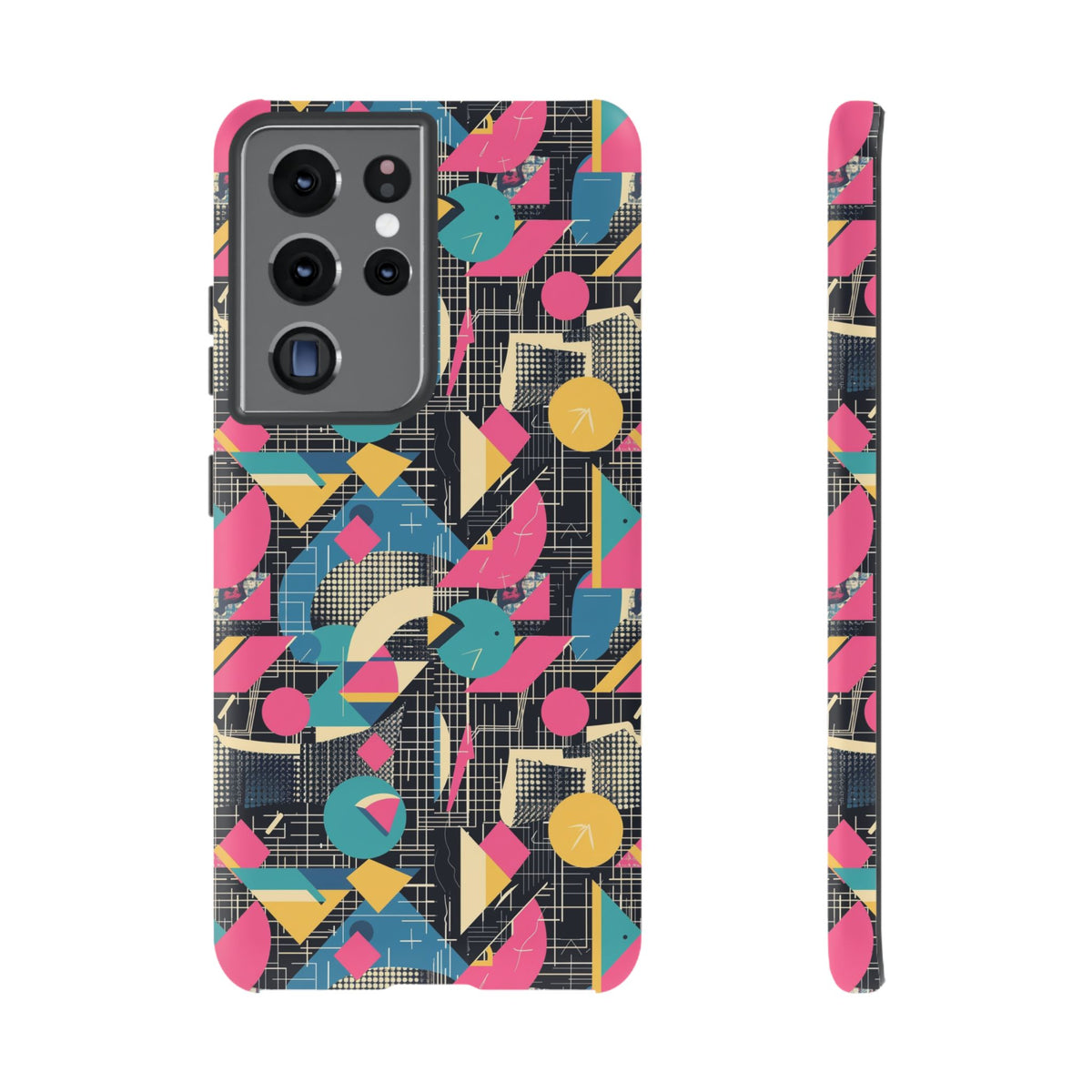 Retro 80s Seamless Phone Case – Vintage Style Meets Modern Protection 266