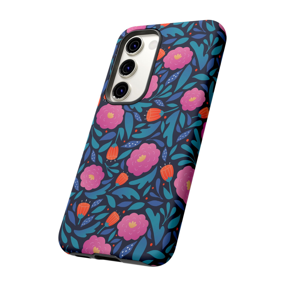 Colorful Little Flower Design Phone Case – Bright and Cheerful Floral Phone Cover 2