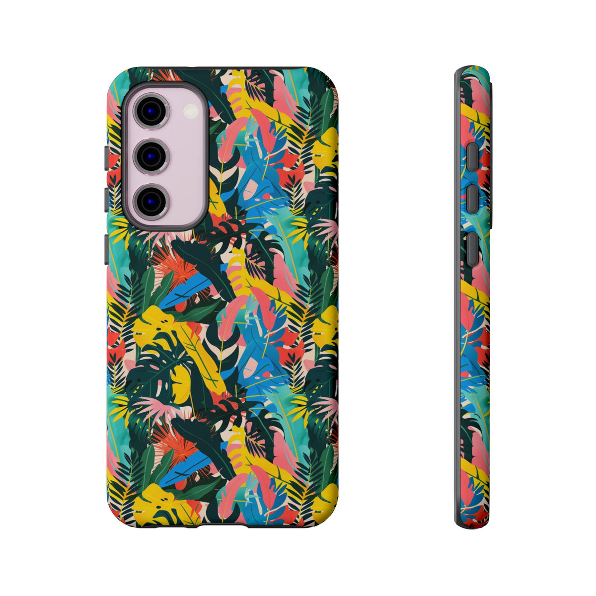 Jungle Pattern Phone Case – Exotic & Lush Design for Your Phone 346