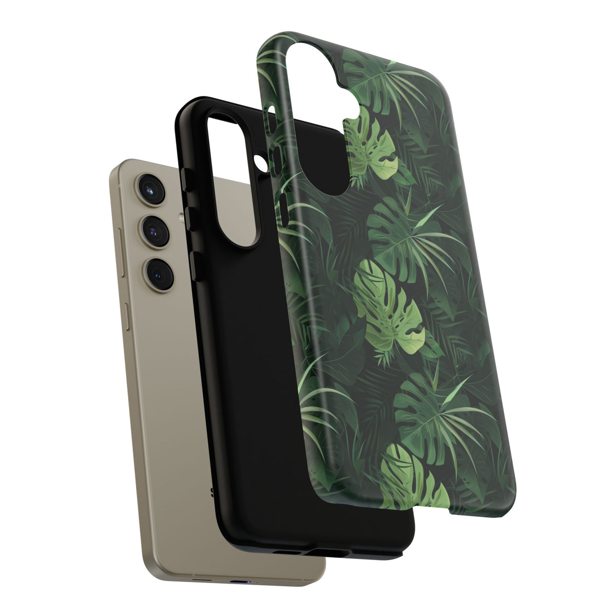 Jungle Pattern Phone Case – Exotic & Lush Design for Your Phone 335