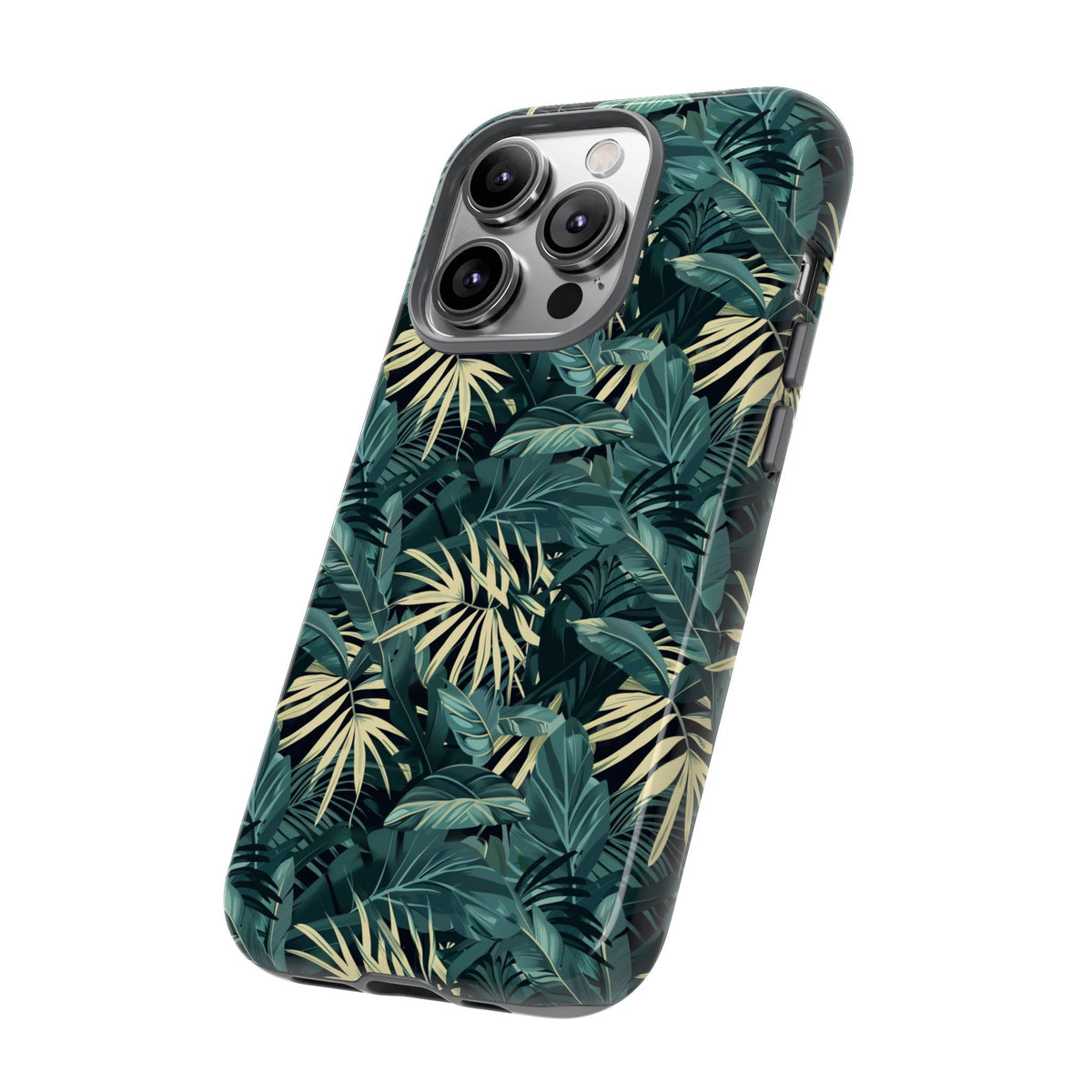 Jungle Pattern Phone Case – Exotic & Lush Design for Your Phone 345