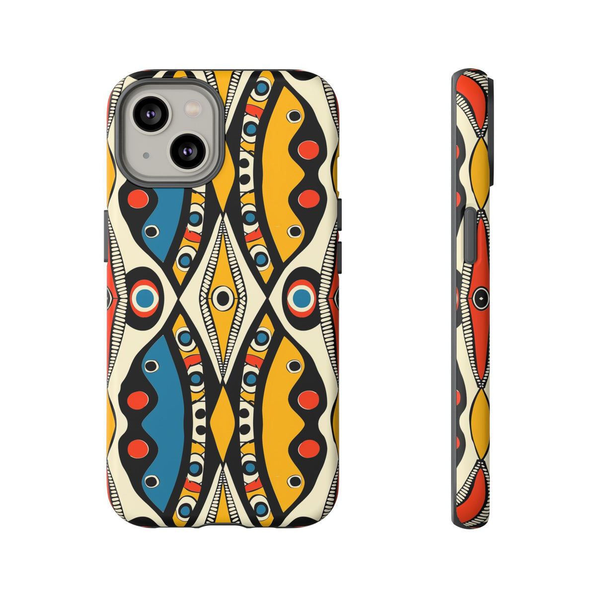 Stylish African Pattern Phone Case – Unique and Vibrant Protection 180