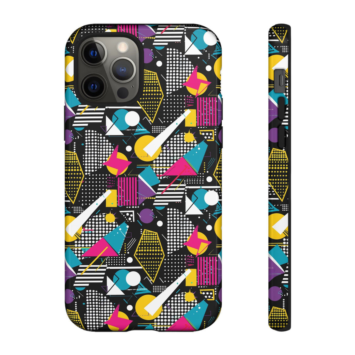 Retro 80s Seamless Phone Case – Vintage Style Meets Modern Protection 173