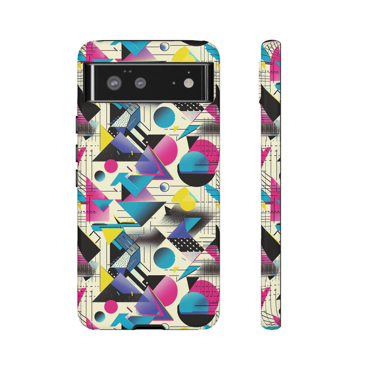 Retro 80s Seamless Phone Case – Vintage Style Meets Modern Protection 202