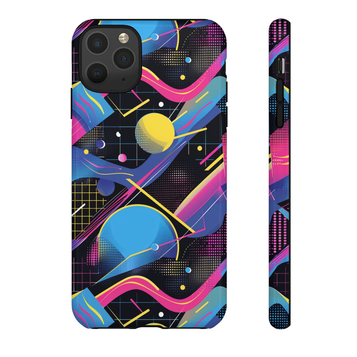 Retro 80s Seamless Phone Case – Vintage Style Meets Modern Protection 14