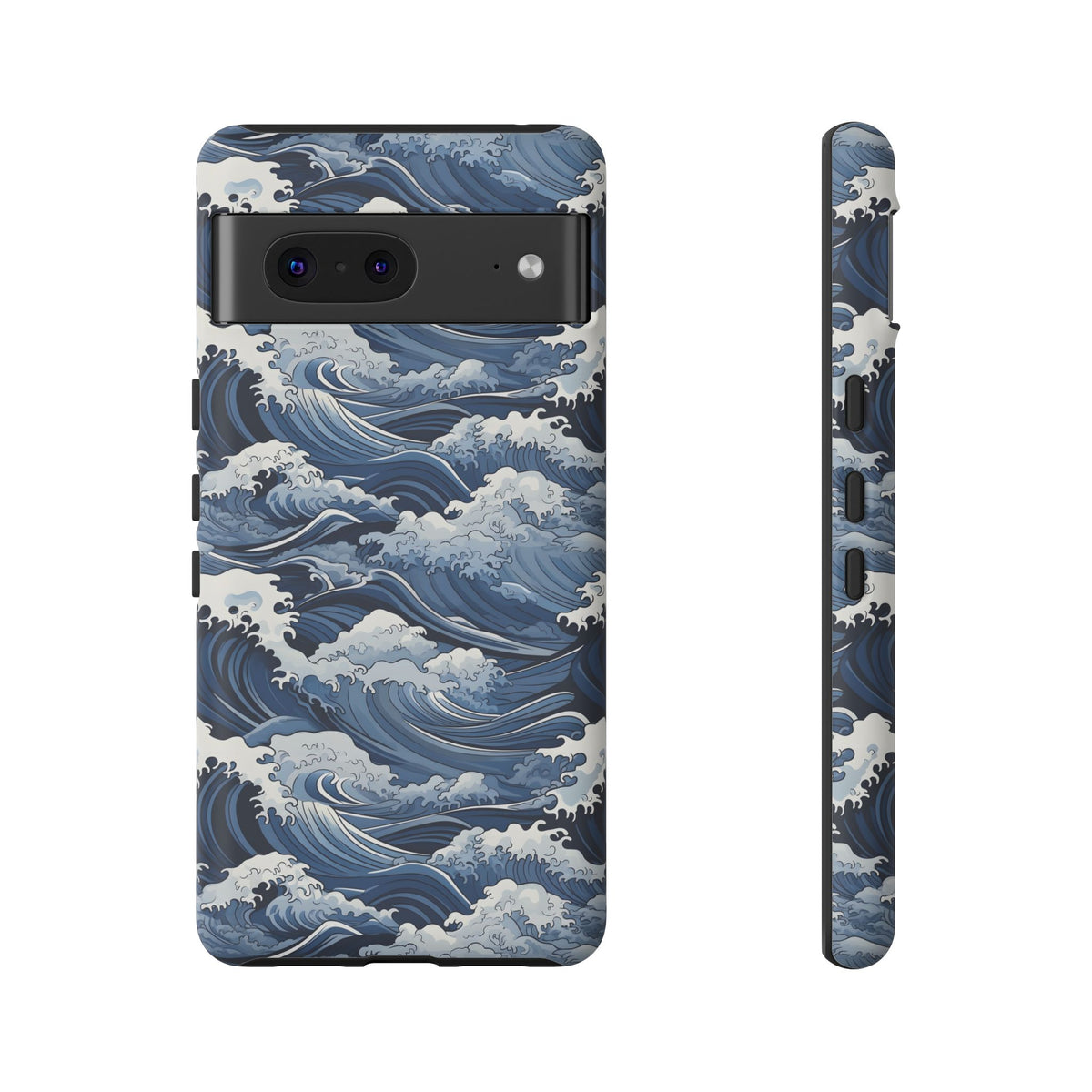 Japanese Waves Phone Case – Embrace Timeless Elegance with Classic Design