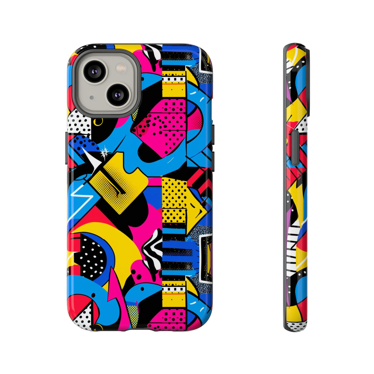 Retro 80s Seamless Phone Case – Vintage Style Meets Modern Protection