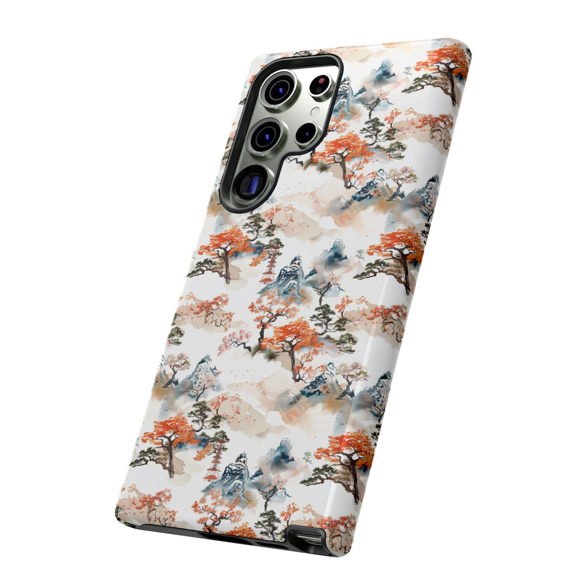 Japanese Pattern Phone Case – Elegant & Timeless Design for Your Phone 506