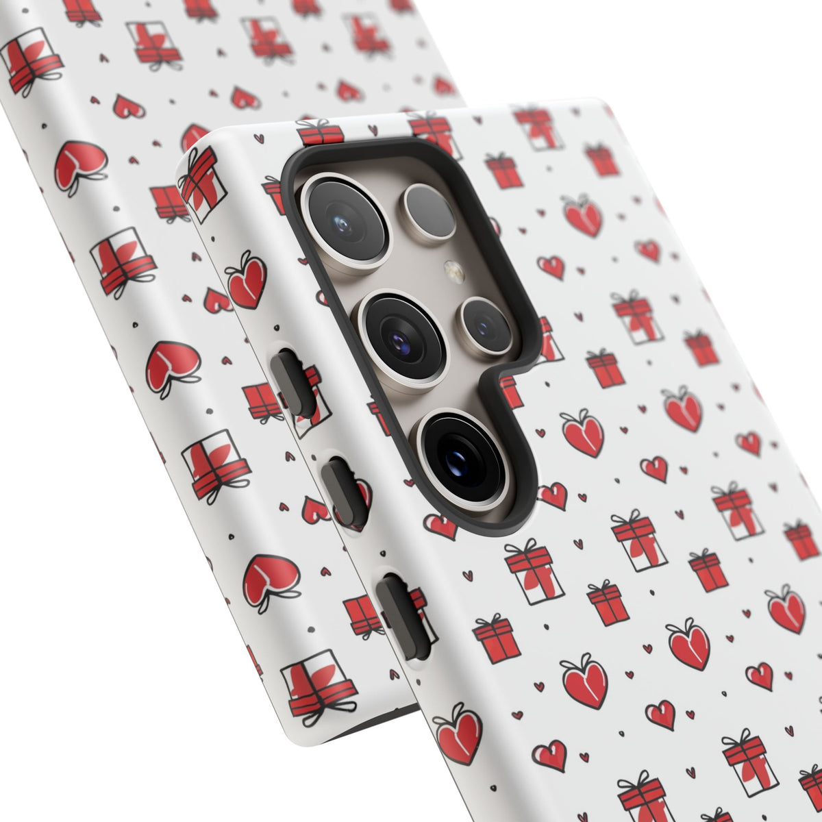 Heart Pattern Phone Case – Stylish & Loving Design for Your Device 234